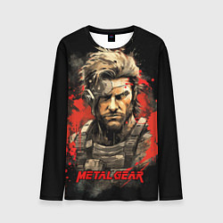 Мужской лонгслив Venom Snake Metal gear game