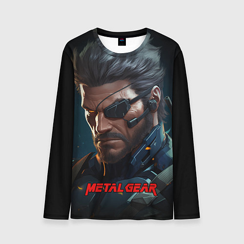 Мужской лонгслив Веном Снейк из игры Metal gear / 3D-принт – фото 1