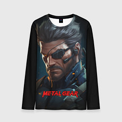 Лонгслив мужской Веном Снейк из игры Metal gear, цвет: 3D-принт