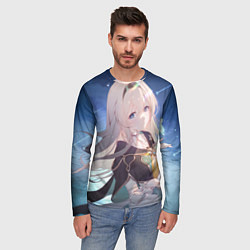 Лонгслив мужской Honkai Star Rail Firefly smile, цвет: 3D-принт — фото 2