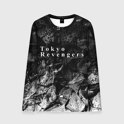 Мужской лонгслив Tokyo Revengers black graphite / 3D-принт – фото 1
