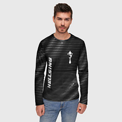 Лонгслив мужской Hellsing metal anime lines, цвет: 3D-принт — фото 2