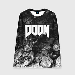 Лонгслив мужской Doom black graphite, цвет: 3D-принт
