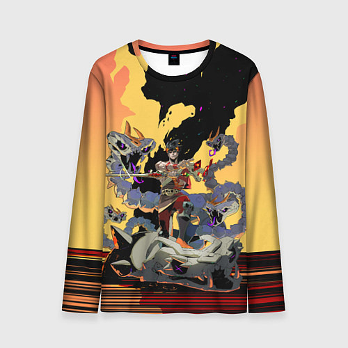 Мужской лонгслив Hades Загрей принц Подземного мира / 3D-принт – фото 1