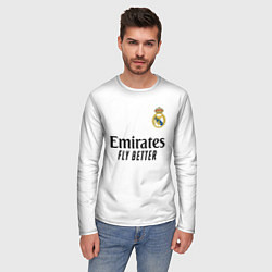 Лонгслив мужской Беллингем Реал Мадрид форма 2425, цвет: 3D-принт — фото 2