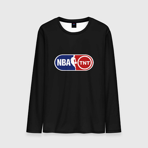 Мужской лонгслив NBA logo tnt / 3D-принт – фото 1