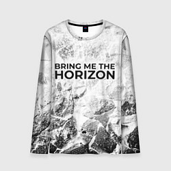 Лонгслив мужской Bring Me the Horizon white graphite, цвет: 3D-принт