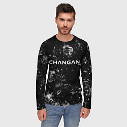 Лонгслив мужской Changan black ice, цвет: 3D-принт — фото 2