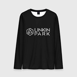 Мужской лонгслив Linkin parrk logo chester