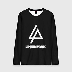 Мужской лонгслив Linkin park logo brend music