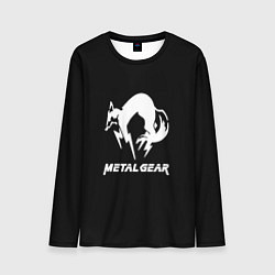 Мужской лонгслив Metal gear logo