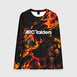 Лонгслив мужской ARC Raiders red lava, цвет: 3D-принт