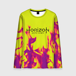 Лонгслив мужской Horizon: Zero Dawn flame, цвет: 3D-принт