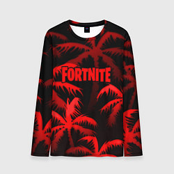 Мужской лонгслив Fortnite tropic red