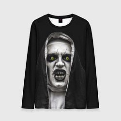 Лонгслив мужской Ужасная монашка, цвет: 3D-принт