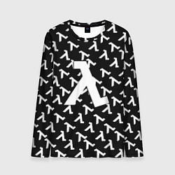 Лонгслив мужской Half liife logo pattern, цвет: 3D-принт
