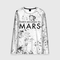 Мужской лонгслив Thirty Seconds to Mars dirty ice