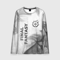 Лонгслив мужской Final Fantasy - white gradient вертикально, цвет: 3D-принт