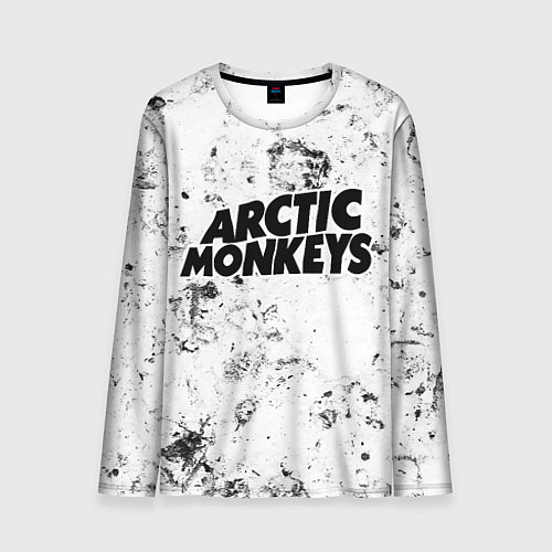 Мужской лонгслив Arctic Monkeys dirty ice / 3D-принт – фото 1