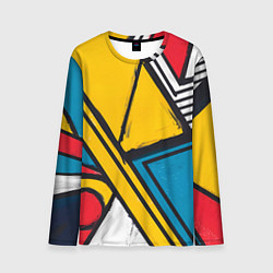 Мужской лонгслив Загаражное граффити