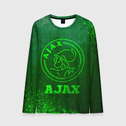 Мужской лонгслив Ajax - green gradient