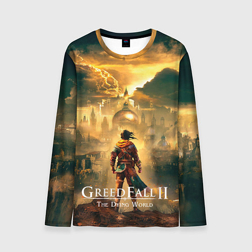 Мужской лонгслив Герой Greedfall 2 the dying world / 3D-принт – фото 1