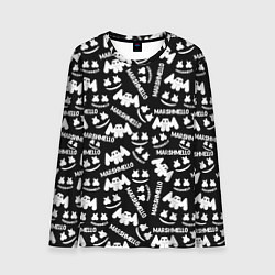 Мужской лонгслив Marshmello pattern music