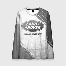 Лонгслив мужской Land Rover - white gradient, цвет: 3D-принт