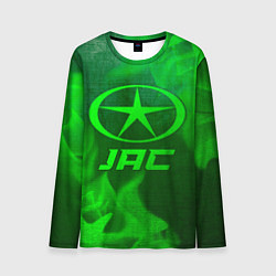 Мужской лонгслив JAC - green gradient