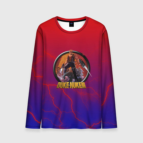 Мужской лонгслив Duke Nukem storm / 3D-принт – фото 1