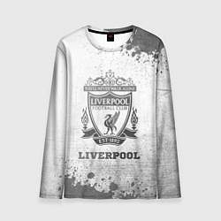 Мужской лонгслив Liverpool - white gradient