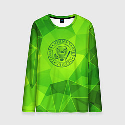 Мужской лонгслив Ramones green poly