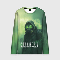 Лонгслив мужской Stalker 2 сердце Чернобыля, цвет: 3D-принт