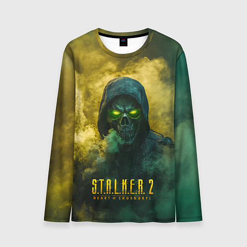 Мужской лонгслив Stalker 2 череп / 3D-принт – фото 1