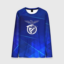 Мужской лонгслив Benfica blue poly