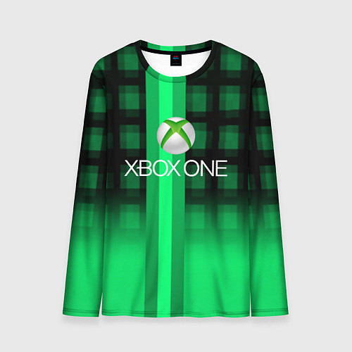 Мужской лонгслив Xbox game studio geometry / 3D-принт – фото 1