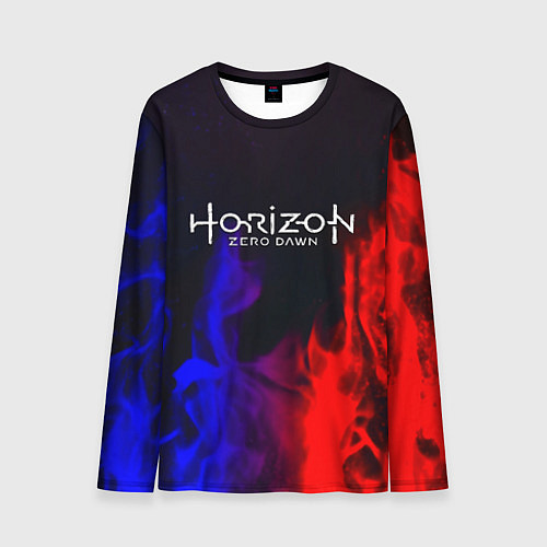 Мужской лонгслив Horizon: Zero Dawn flame steel / 3D-принт – фото 1