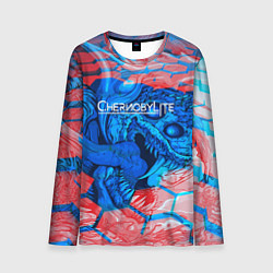 Лонгслив мужской Chernobylite monster, цвет: 3D-принт