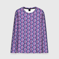 Лонгслив мужской Соты, цвет: 3D-принт