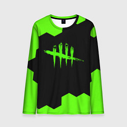 Мужской лонгслив Dead by daylight hexagon