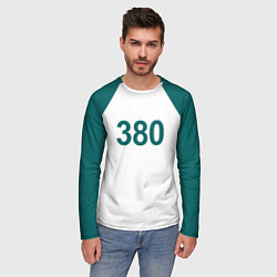 Лонгслив мужской Игра в кальмара 380, цвет: 3D-принт — фото 2