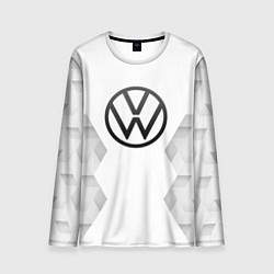Мужской лонгслив Volkswagen white poly