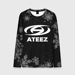 Мужской лонгслив Снежный Ateez