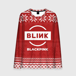 Мужской лонгслив Новогодний Blackpink