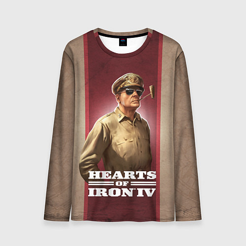 Мужской лонгслив Hearts of Iron IV / 3D-принт – фото 1