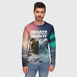 Лонгслив мужской Hearts of Iron IV arms against tyranny, цвет: 3D-принт — фото 2