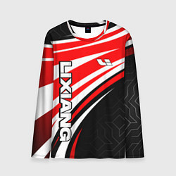 Лонгслив мужской Lixiang- red sport uniform, цвет: 3D-принт