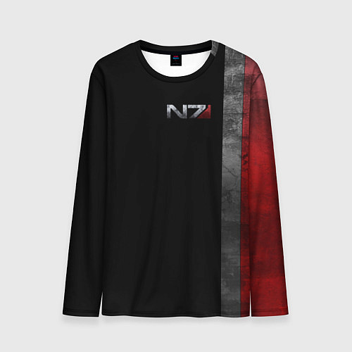 Мужской лонгслив Shepard N7 / 3D-принт – фото 1