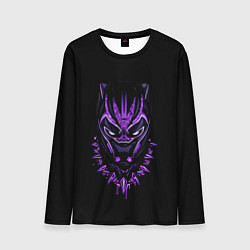 Мужской лонгслив Black Panther head