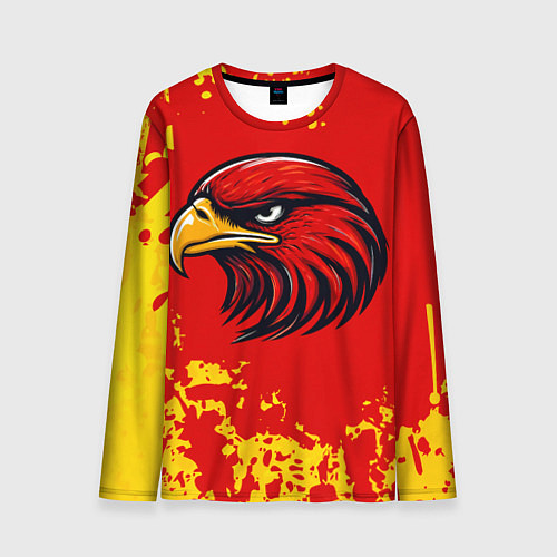 Мужской лонгслив Атланта Хокс орел / 3D-принт – фото 1